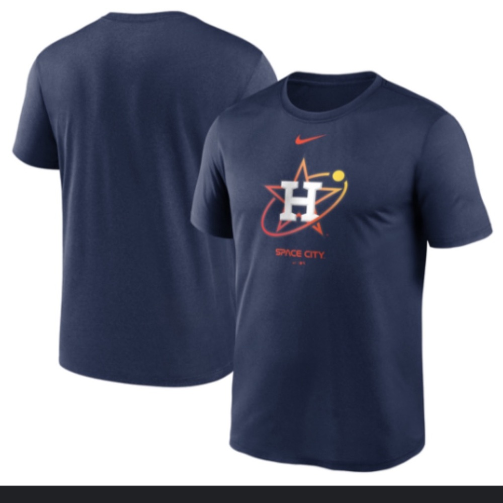 Houston Astro. Shirt earrings